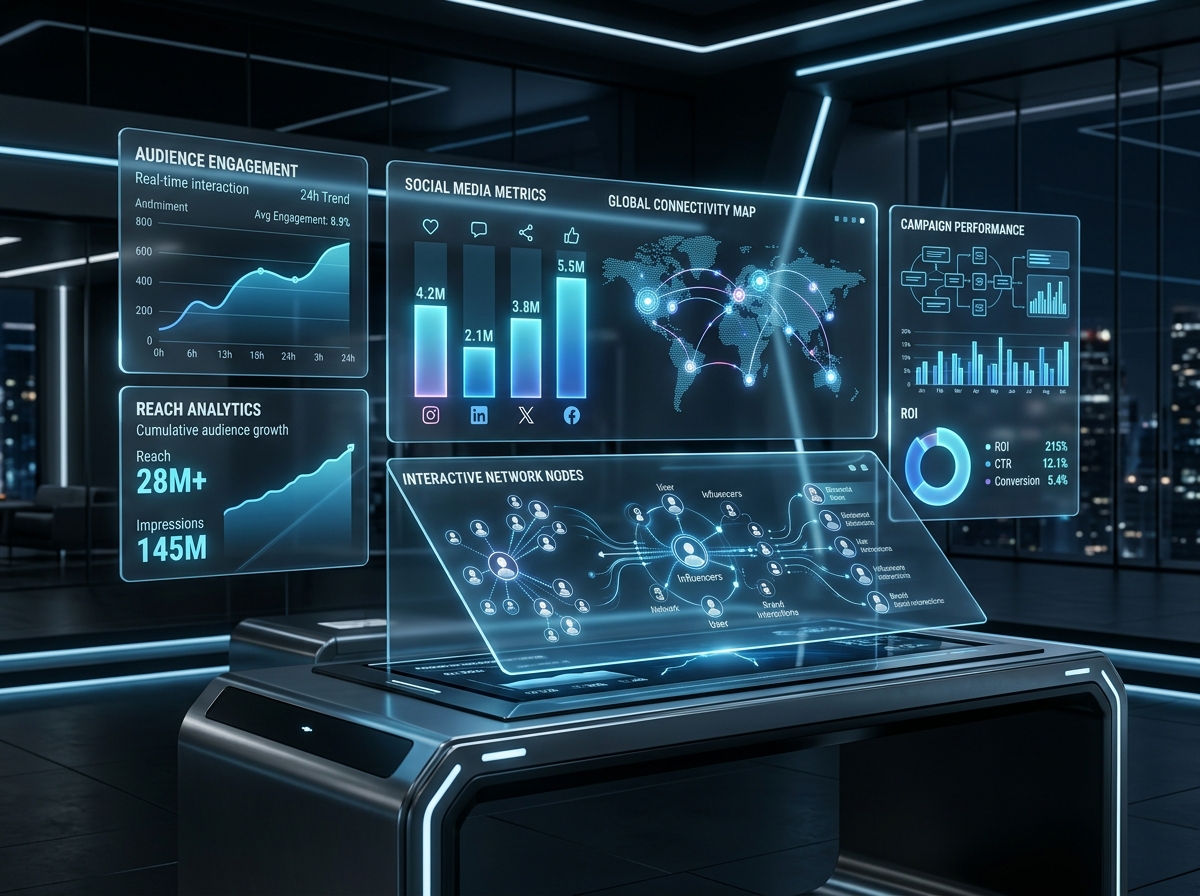 Social Media Marketing Strategy & Analytics Platform
