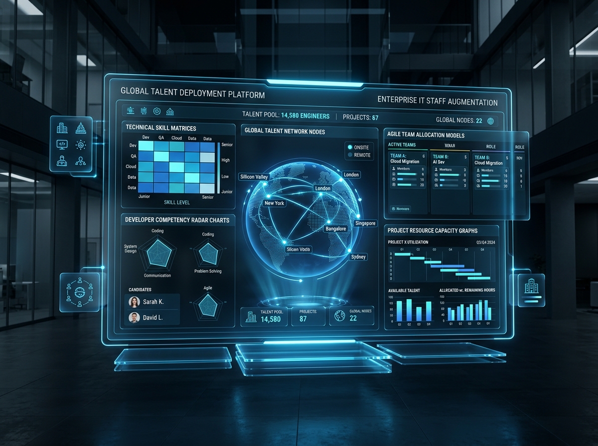 IT Staff Augmentation & Global Engineering Talent Platform